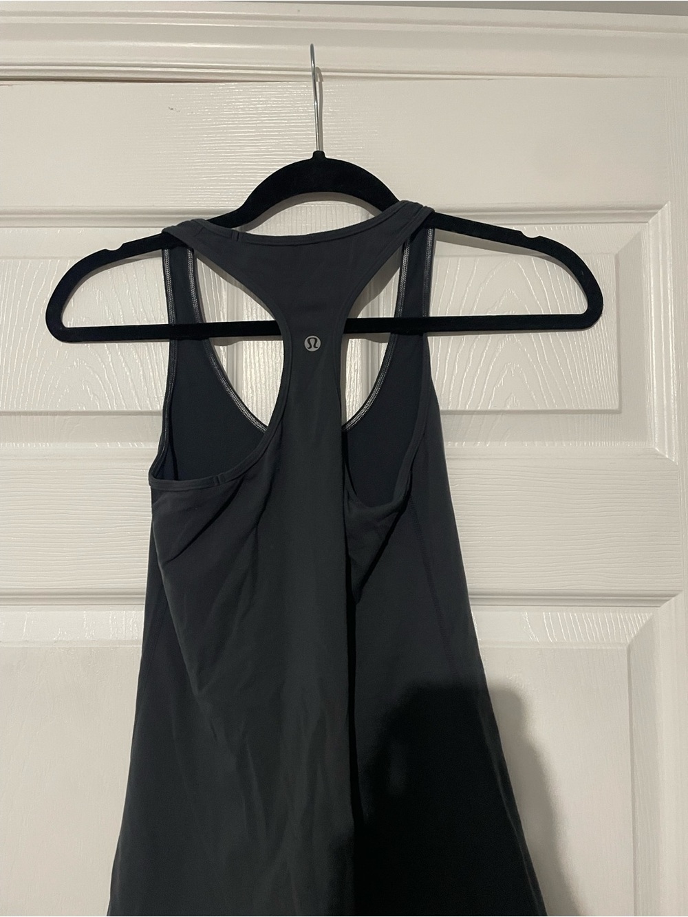 lululemon athletica Black Racerback (Brushed)